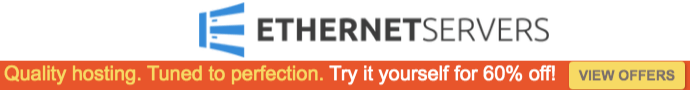 ethernet servers hosting banner